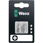 Otsikute komplekt Wera 851/1 Torsion, PH2, 25 mm, 1/4"