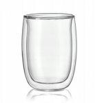 Topeltseinaga klaas Botti Cappuccino, l&auml;bipaistev v., 0.210 l