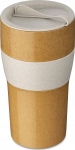 Plastikust klaas Koziol Aroma To Go XL, 700 ml, plastik, pruunikas v./beež v.