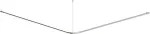 Kardinapuu Deante Curtain Rail, 150 cm, &Oslash; 32 mm, kroom v.