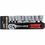 Padrunv&otilde;tmete komplekt AWTools AW39013, 10 - 24 mm, 1/2"