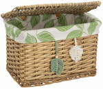 Korv Home4you Willi Miro 88866, puuvill/paju, 36 cm x 26 cm