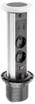 Sisseehitatud pikendusjuhe GTV Camino, AE-BPW2SCAM-10, 3 x 1,5 mm&sup2;, 1.5 m, IP20, 2 pesa, 2USB, l&uuml;litiga