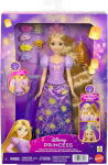 Nukk aksessuaaridega Mattel Disney Princess Magical Hair Rapunzel JHL46, 28 cm, mitmev&auml;rviline