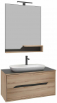 Vannitoa m&ouml;&ouml;bli komplekt Kalune Design Galia, tamm v., 50 cm x 100 cm x 50 cm