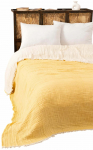 Voodikate Mijolnir Muslin 194DCH2236, kollane v., 170 cm x 250 cm