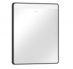 Peegel Hansgrohe Xarita Lite Q, valgustusega, rippuv, 60 cm x 70 cm, matt must v.