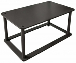 Kohvilaud Kalune Design Hole, must v., 42 cm x 70 cm x 38 cm