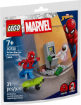 Konstruktor LEGO&reg; Marvel Spider-Man vs. Anti-Venomi tagaajamine 30725, 31 tk