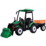 Laste elektriline traktor PA0320, roheline v.