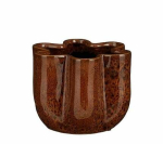 Lillepott Mica Aubrie 1200612, keraamiline, &Oslash; 19.5 cm, pruun v.