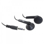 Juhtmega k&otilde;rvaklapid JVC HA-F10C-EN, must v.
