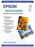 Fotopaber Epson Archival Matte C13S041342, A4