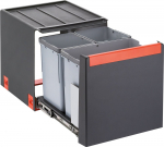 Pr&uuml;gi sorteerimise s&uuml;steem Franke Cube 40, 7 l, must v./punane v.