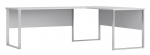 Nurga kirjutuslaud Office Lux, 223 cm x 170 cm, 77 cm, hall v.