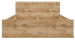 Voodi kahekohaline Zele S383-LOZ/140, 140 x 200 cm, tamm v., ilma madratsita