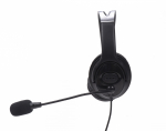 Juhtmega k&otilde;rvaklapid Tellur PCH2 Basic Headset, must v.