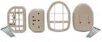 Komplekt Dreambaby Retractable Gate Spacers, hall v.
