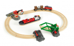 Autorada Brio World Cargo Harbour Set 33061, mitmev&auml;rviline