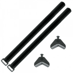 Joogihoidja adapter SKS Anywhere 11313, plastik, must v.