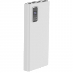 Akupank Platinet PD QC LED, 10000 mAh, valge