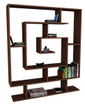 P&otilde;randariiul Kalune Design Sarmasik 731WAT3618, pruun v., 149.4 cm x 124.8 cm x 22 cm