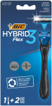 Raseerimiskomplekt Bic Hybrid Flex 3, 3 tk