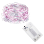 J&otilde;ulutuled Springos 5907719401560, 10 m, roosa v., 100 LED