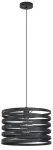 Valgusti rippuv Eglo Cremella 99345, E27, 1 x 40 W, must v. / must v.