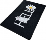 Vannitoa p&otilde;randamatt Foutastic Hola Gato 359CHL5113, mitmev&auml;rviline, 100 cm x 80 cm