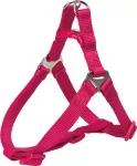 Koerte traksid Trixie Premium One Touch, fuksia (magenta) v., 650 - 800 mm x 25 mm, L