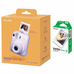 Kiirkaamera Fujifilm Instax Mini 12 + Instax Mini Glossy 10pcs, violetne v.