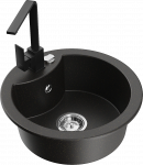 K&ouml;&ouml;givalamu Mexen Diego 6512-75-670300-70, graniit, 48.8 cm x 48.8 cm x 16.7 cm, kuldne/must/kroom