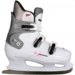 Uisud Nijdam Hardboot Grace Glider, valge v./fuksia (magenta) v./h&otilde;be v., 40