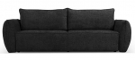 Diivanvoodi Micadoni Home Kaelle, must v., 244 x 97 cm x 91 cm