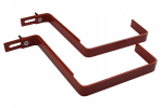 Lillepotihoidik Greenmill GR5070T, 15 cm, metall, terrakota v., 2 tk