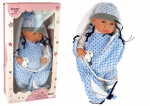 Beebinukk Lean Toys, 46 cm, sinine