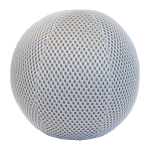 Dekoratiivne padi Home4you Ball, hall, 52 cm x 52 cm