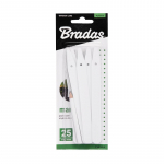 Etikett taimede m&auml;rgistamiseks Bradas TYE1515, 25 tk