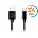 Kaabel Forever, USB/USB Type-C, 100 cm, must v.