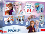 Lauam&auml;ngude komplekt Trefl Frozen Mix & Play 8in1, EN