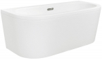 Vann, teisaldatav Besco Volya, 160 cm x 75 cm x 63 cm, valge/grafiit