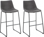 Toolide komplekt Beliani Franks, hall v., 46 cm x 46 cm x 99 cm, 2 tk