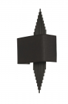 Valgusti seinale Opviq Hande 8764-2, E14, 1 x 60 W, must v.