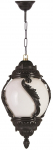 Rippuv t&auml;navavalgusti Opviq BFE-68182-BSY, 60W, E27, IP65, must v., 30 cm x 85 cm