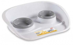 Kauss loomale Stefanplast Set Dinner, 0.6 l, 46 cm x 35 cm x 11 cm, hall