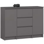 Kummut Akord Furniture Factory K100, hall v., 76 cm x 35 cm x 101 cm