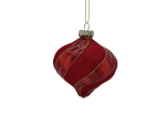J&otilde;ulupuu ehe Christmas Touch EB440039, kuldne v./punane v., 8 cm, klaas
