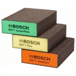 Lihvimisklots Bosch S471, 9.7 cm x 6.9 cm, 3 tk