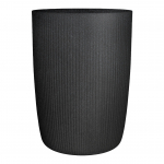 Lillepott Scheurich 69238, plastik, &Oslash; 28.6 cm, must v.
